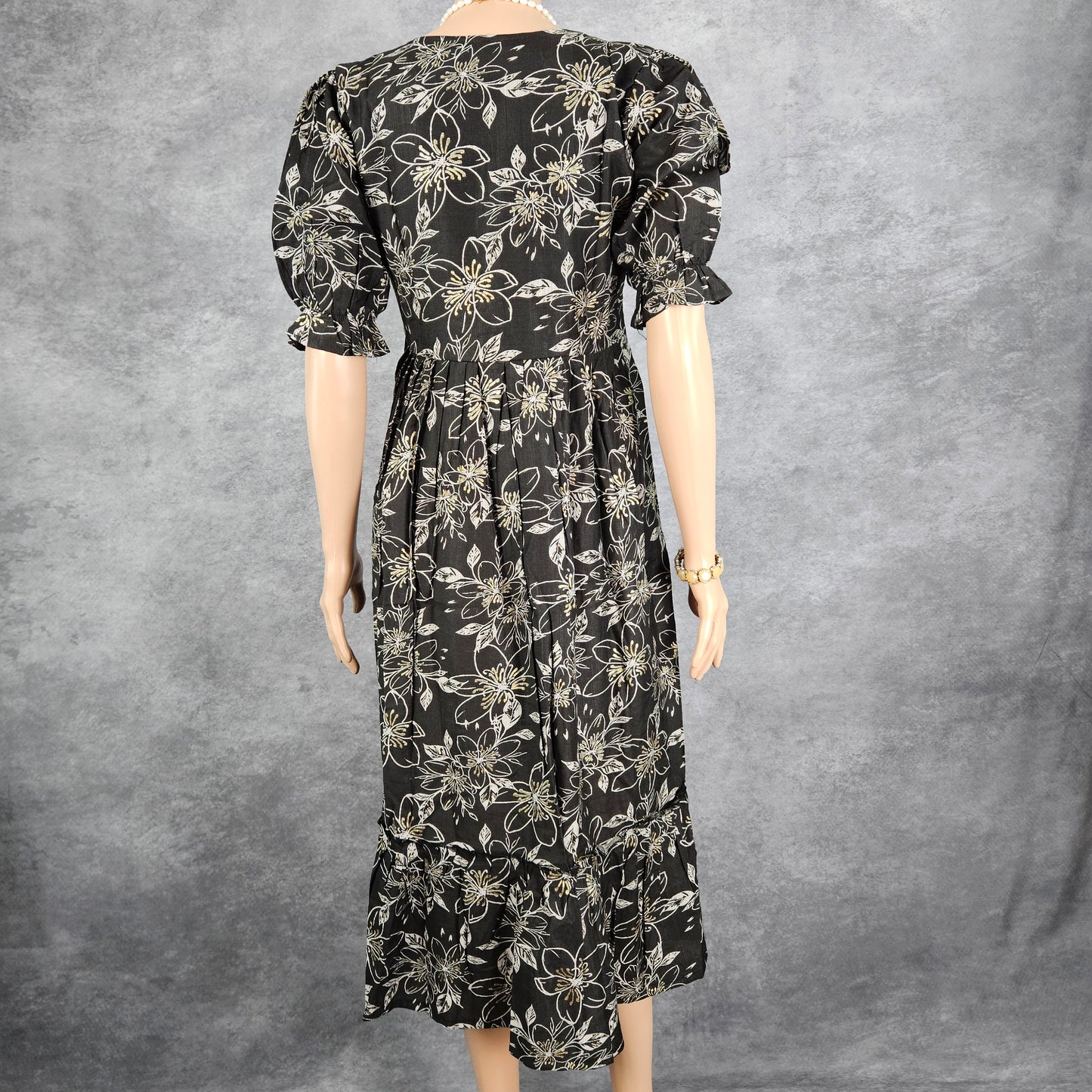 Obsidian Black Vertican Frock