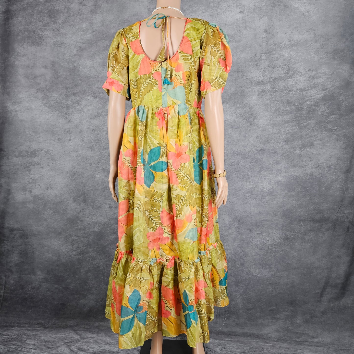 Spring Green Kota Frock