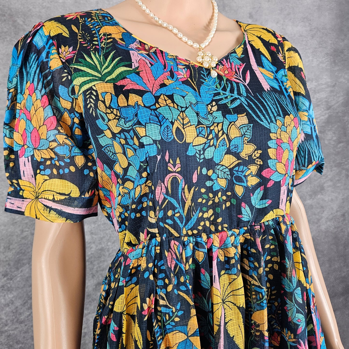 Spanish Blue Kota Frock