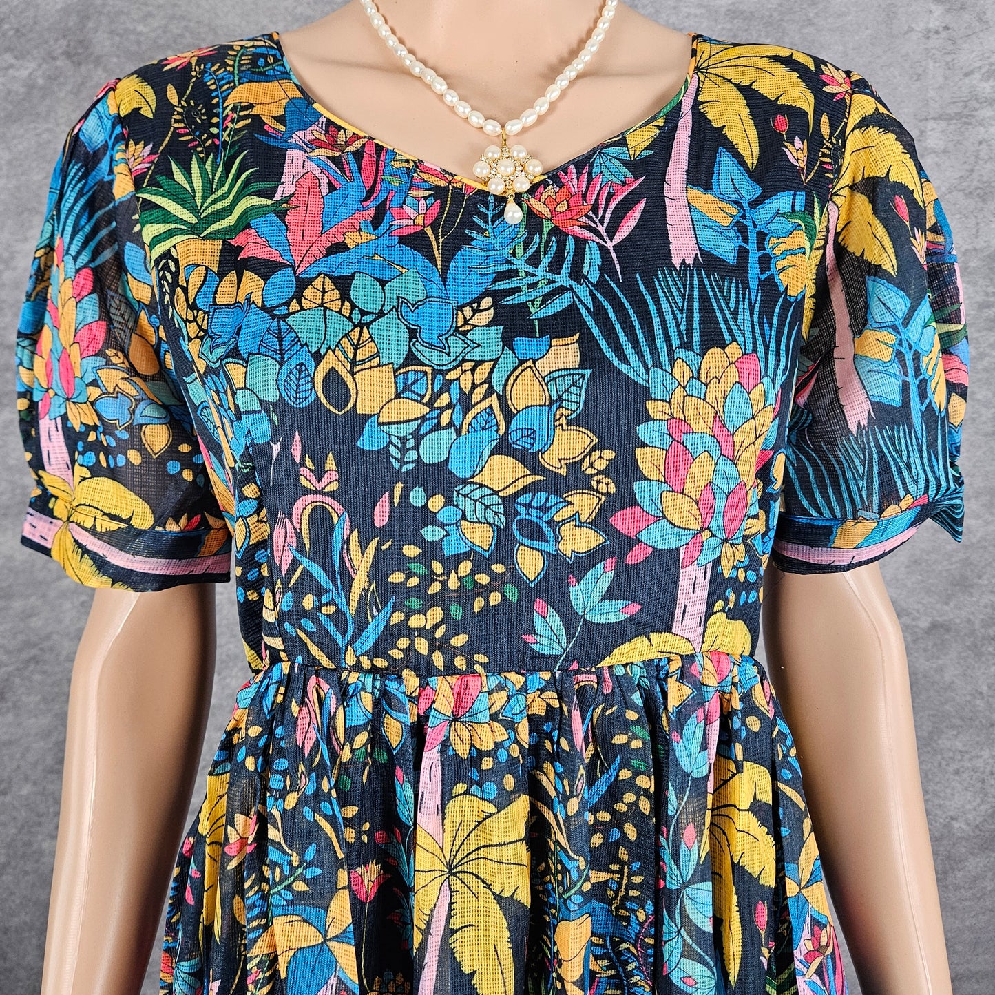 Spanish Blue Kota Frock
