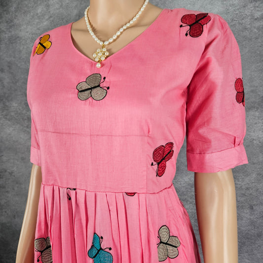 Fuscia Pink Frock