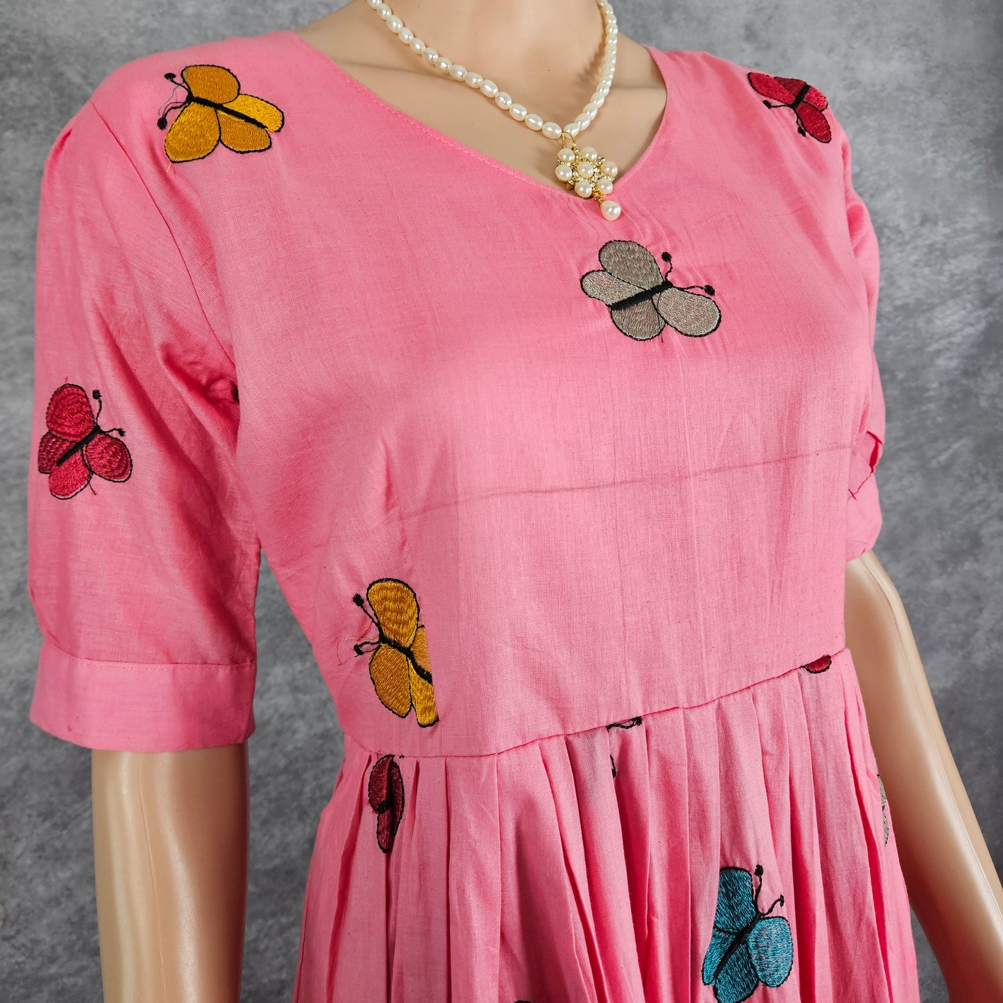 Fuscia Pink Frock