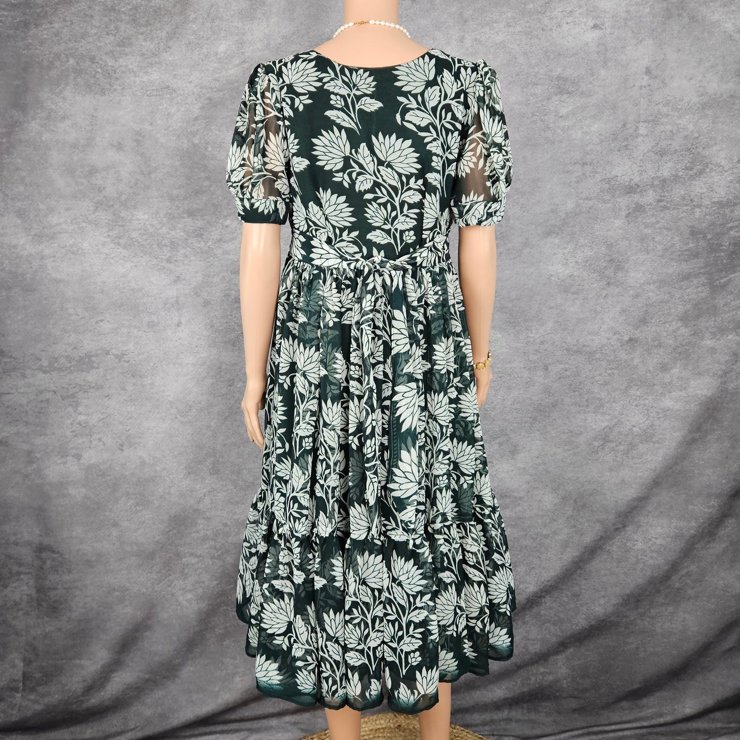 Mint Green Georgette Frock