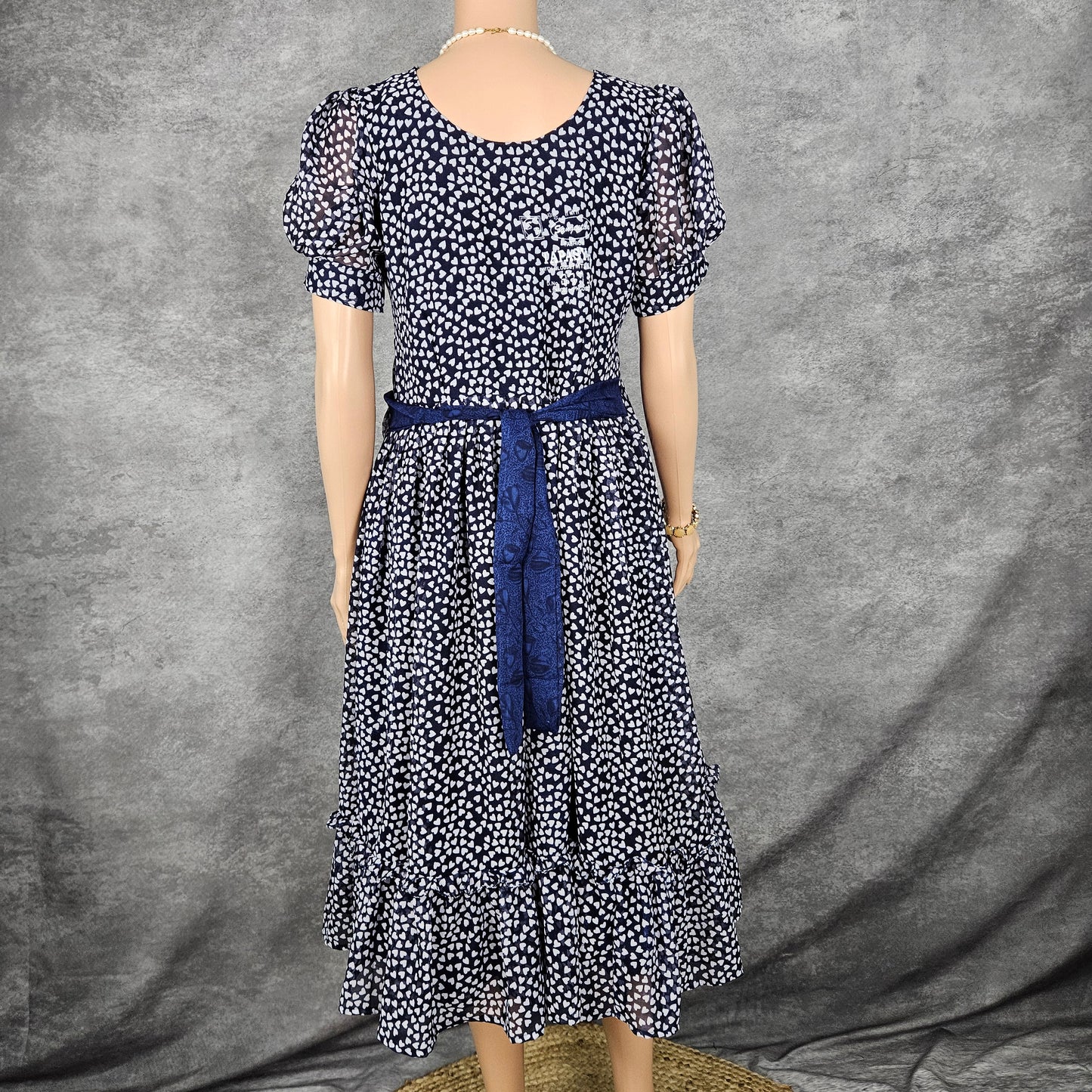 Stellar Blue Georgette Frock