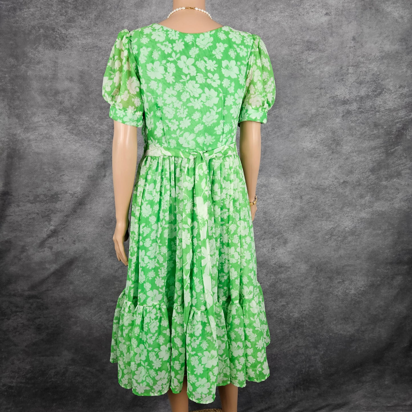 Ivy Green Georgette Frock