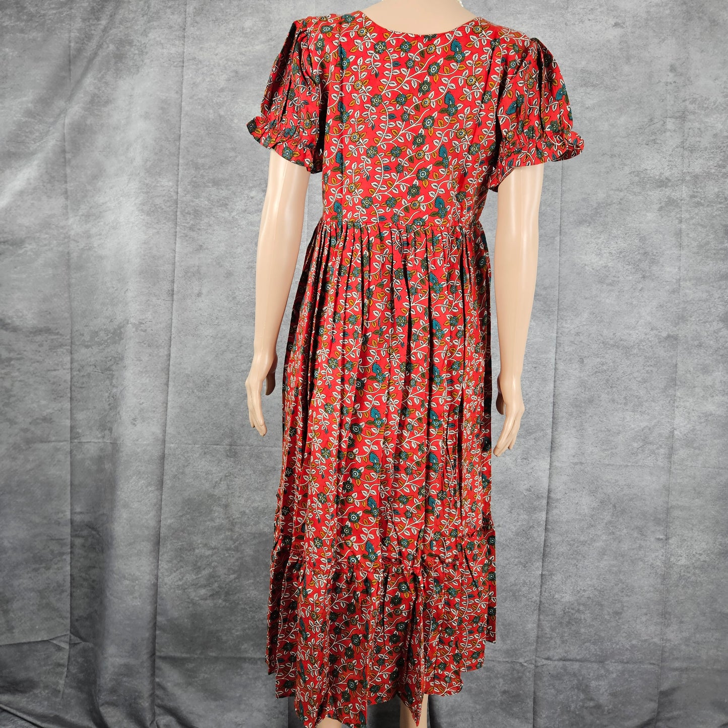 Venetian Red Ajrakh Frock