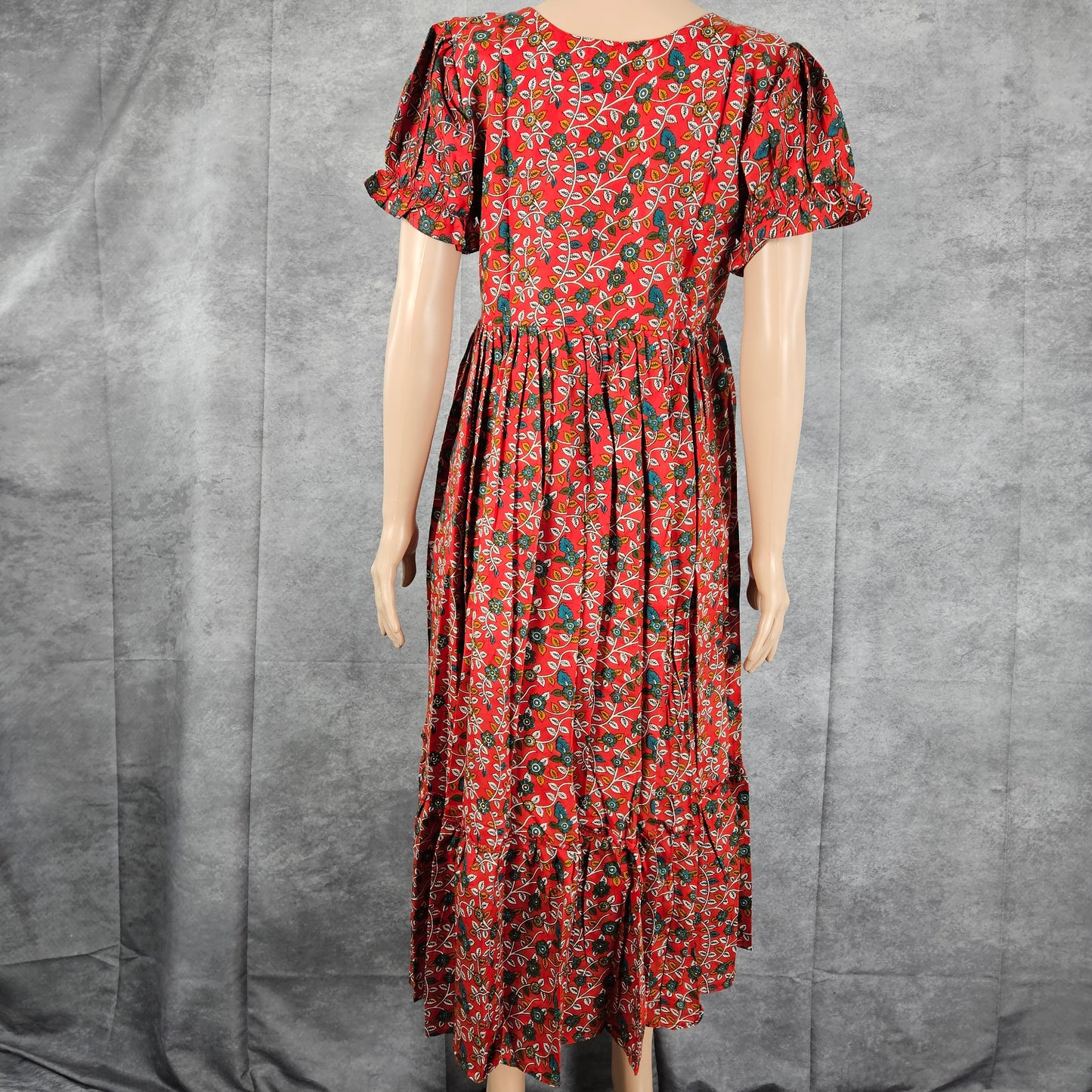 Venetian Red Ajrakh Frock
