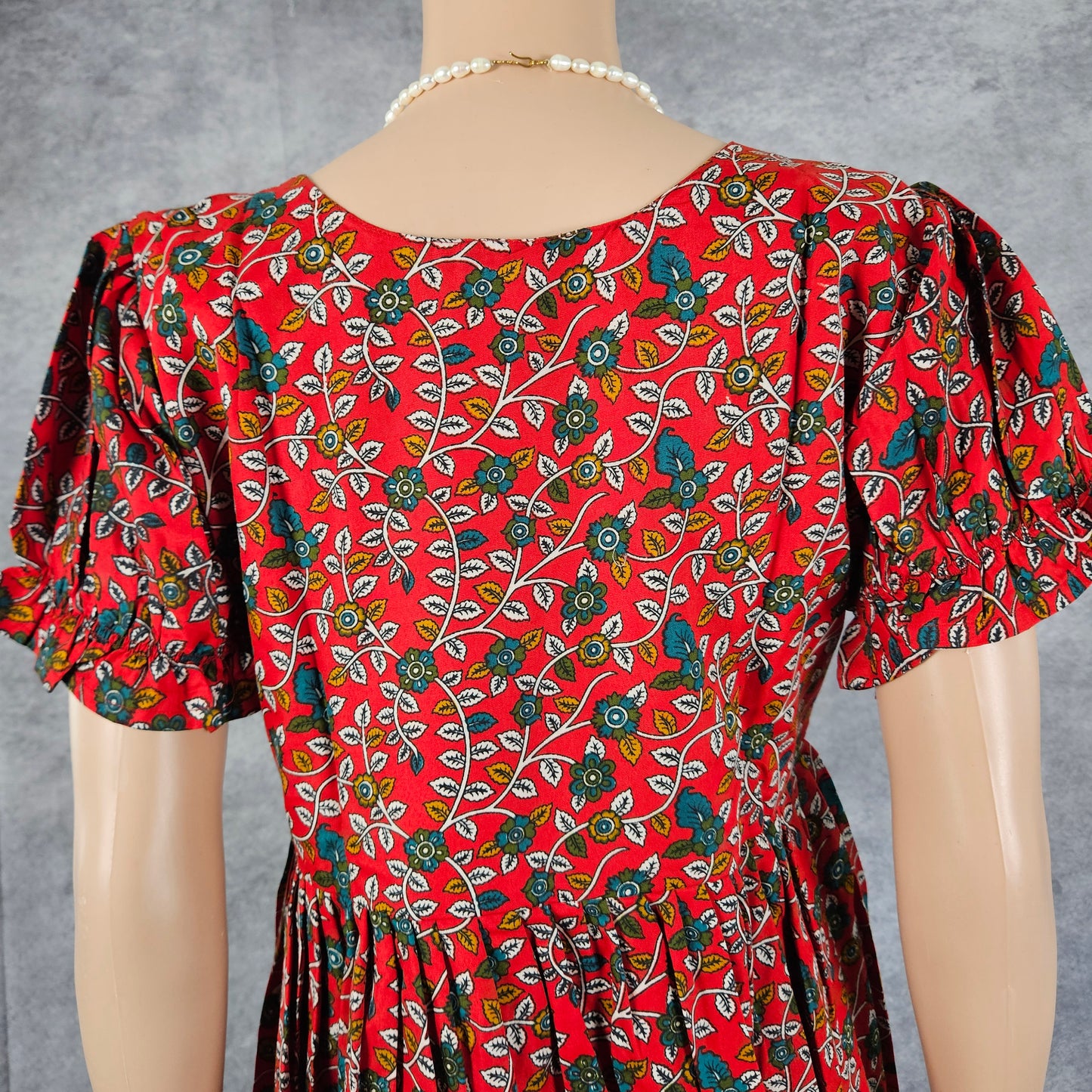 Venetian Red Ajrakh Frock