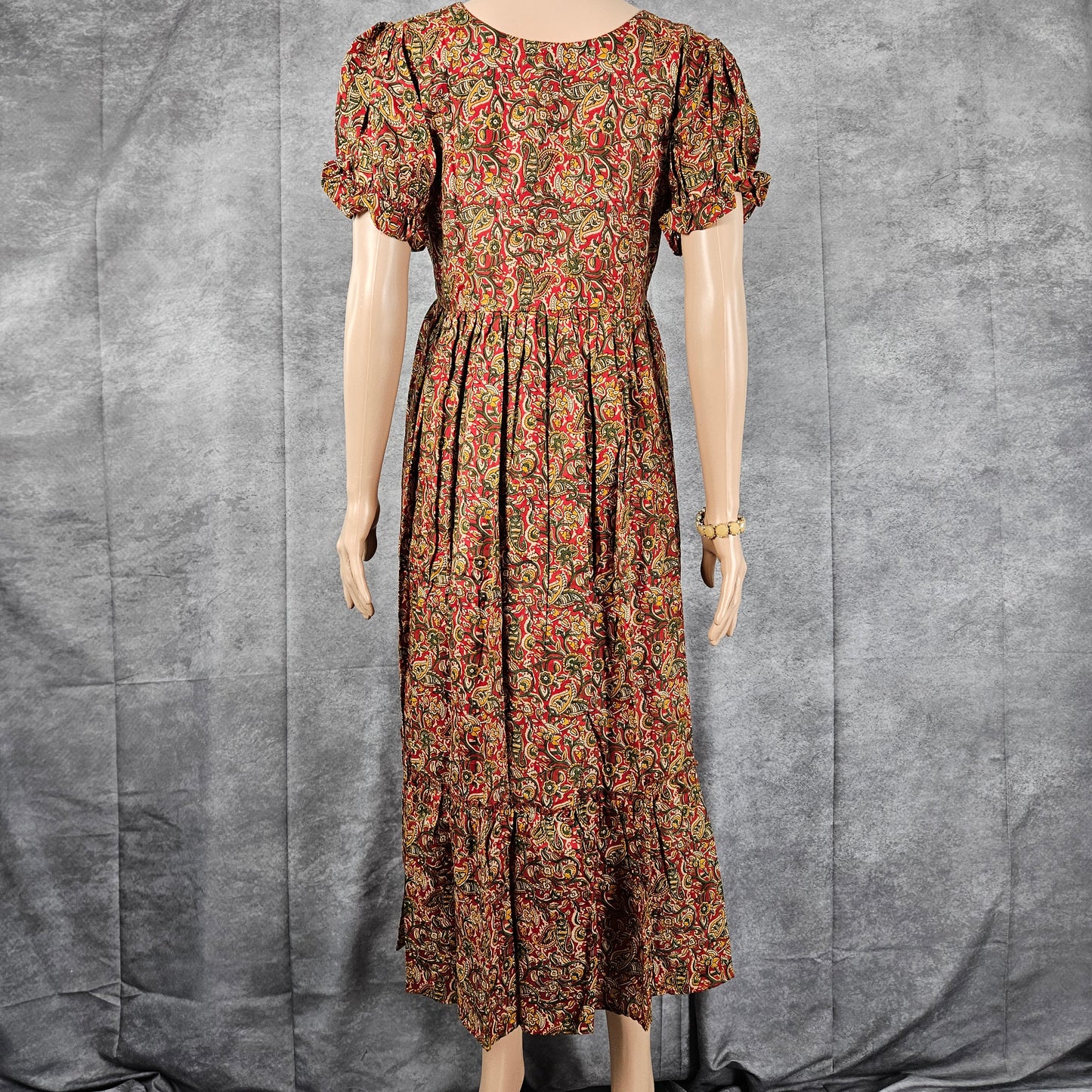 Umber Brown Ajrakh Frock