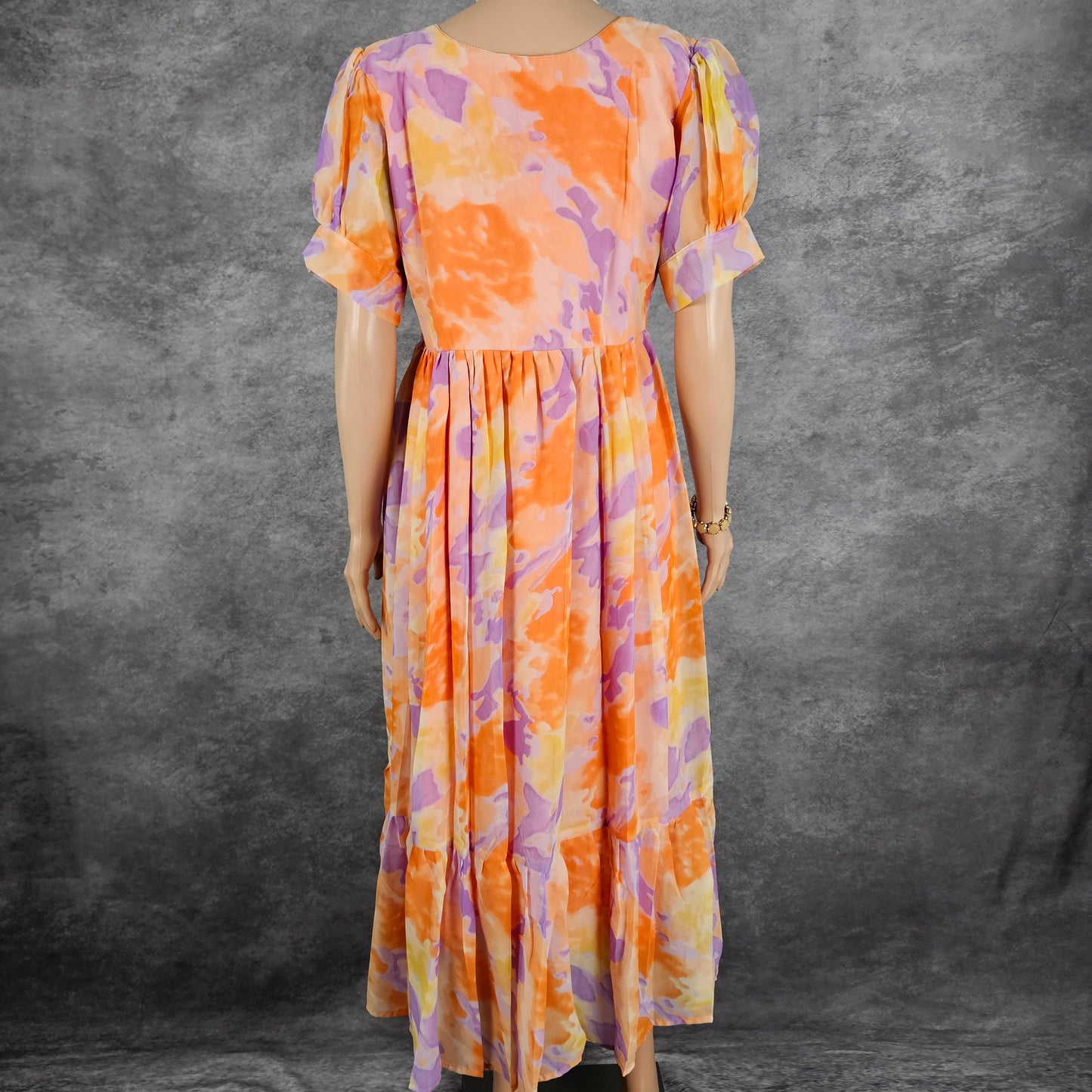 Multi-shade Georgette Frock