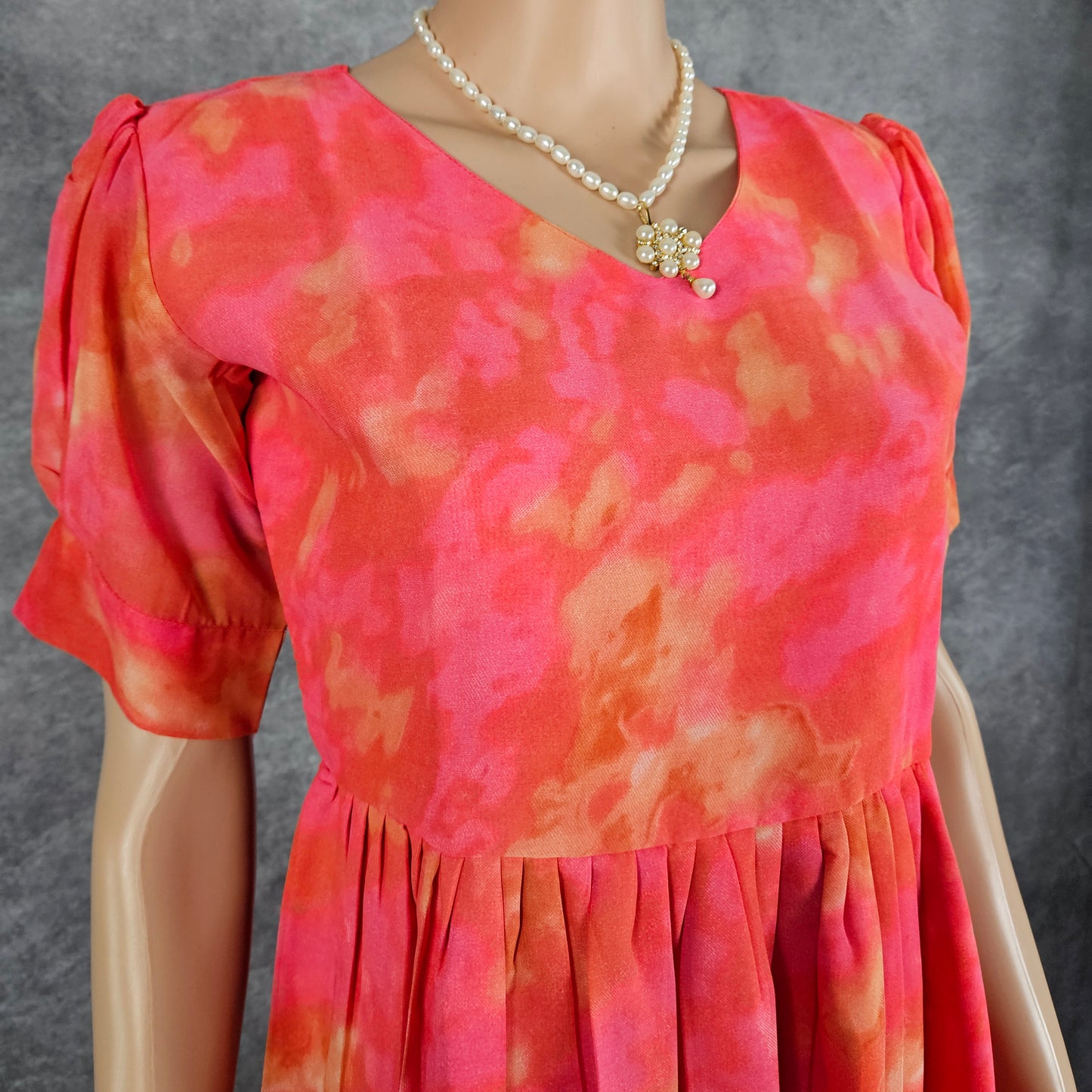 Sakura Pink Georgette Frock