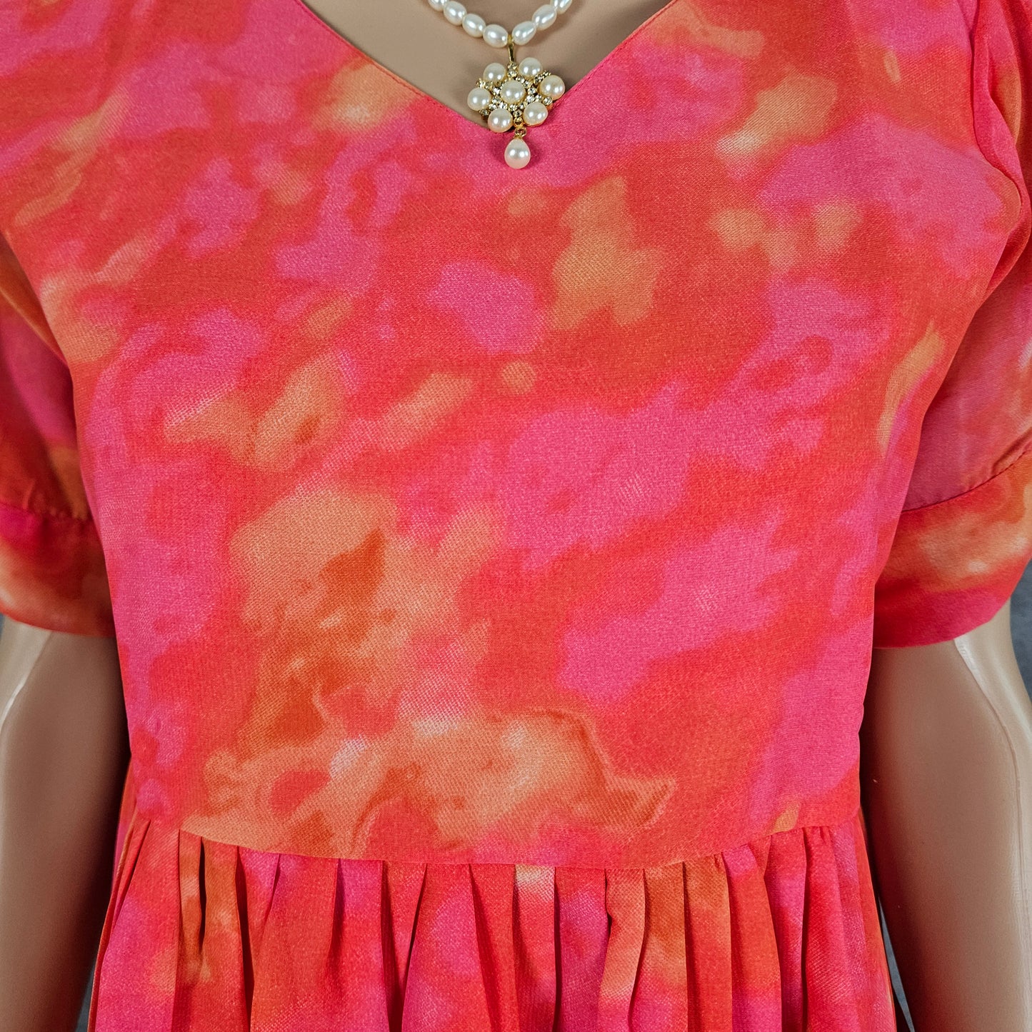 Sakura Pink Georgette Frock