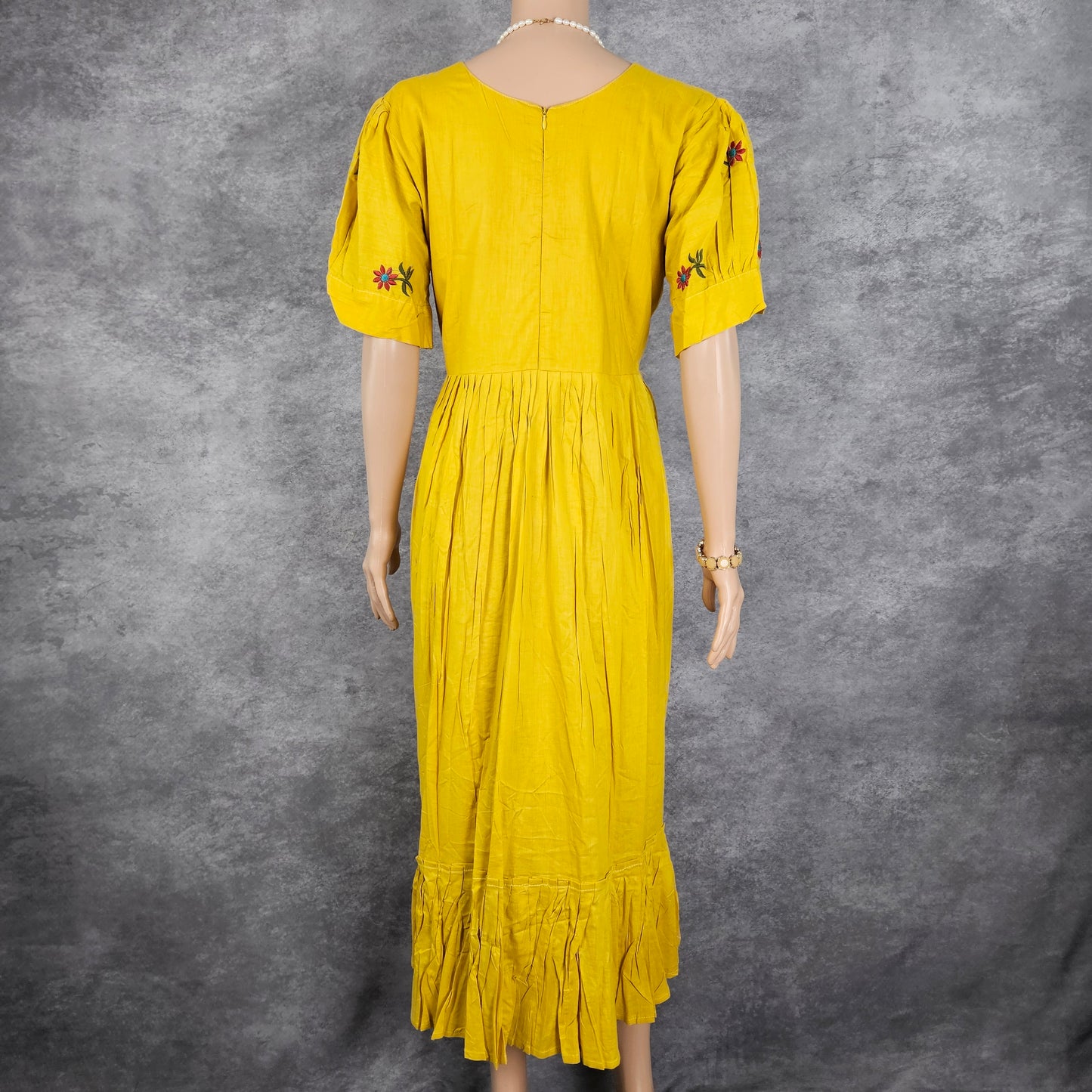 Yellow Daisy Cotton Frock