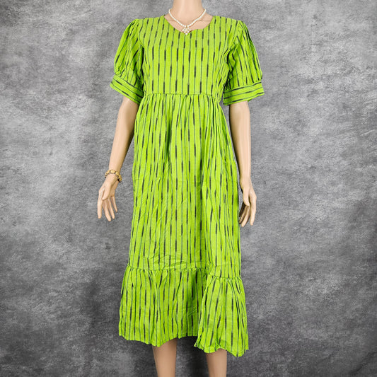 Light Green Ikkat Frock
