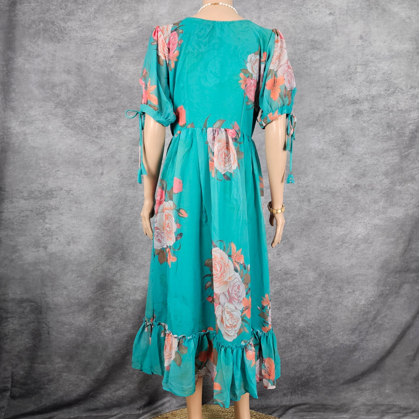 Ocado Green Gerogette Frock