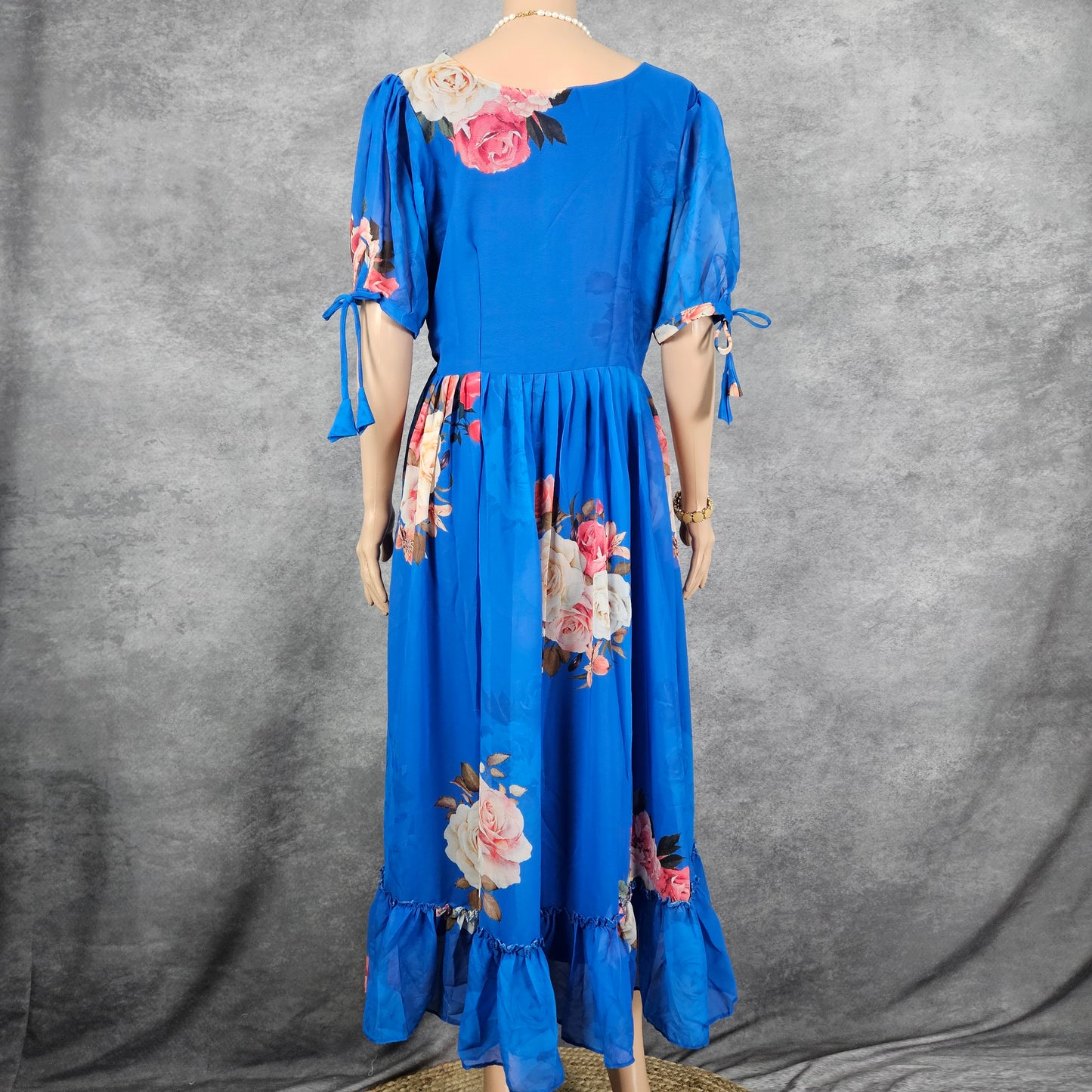 Gale Force Blue Georgette Frock