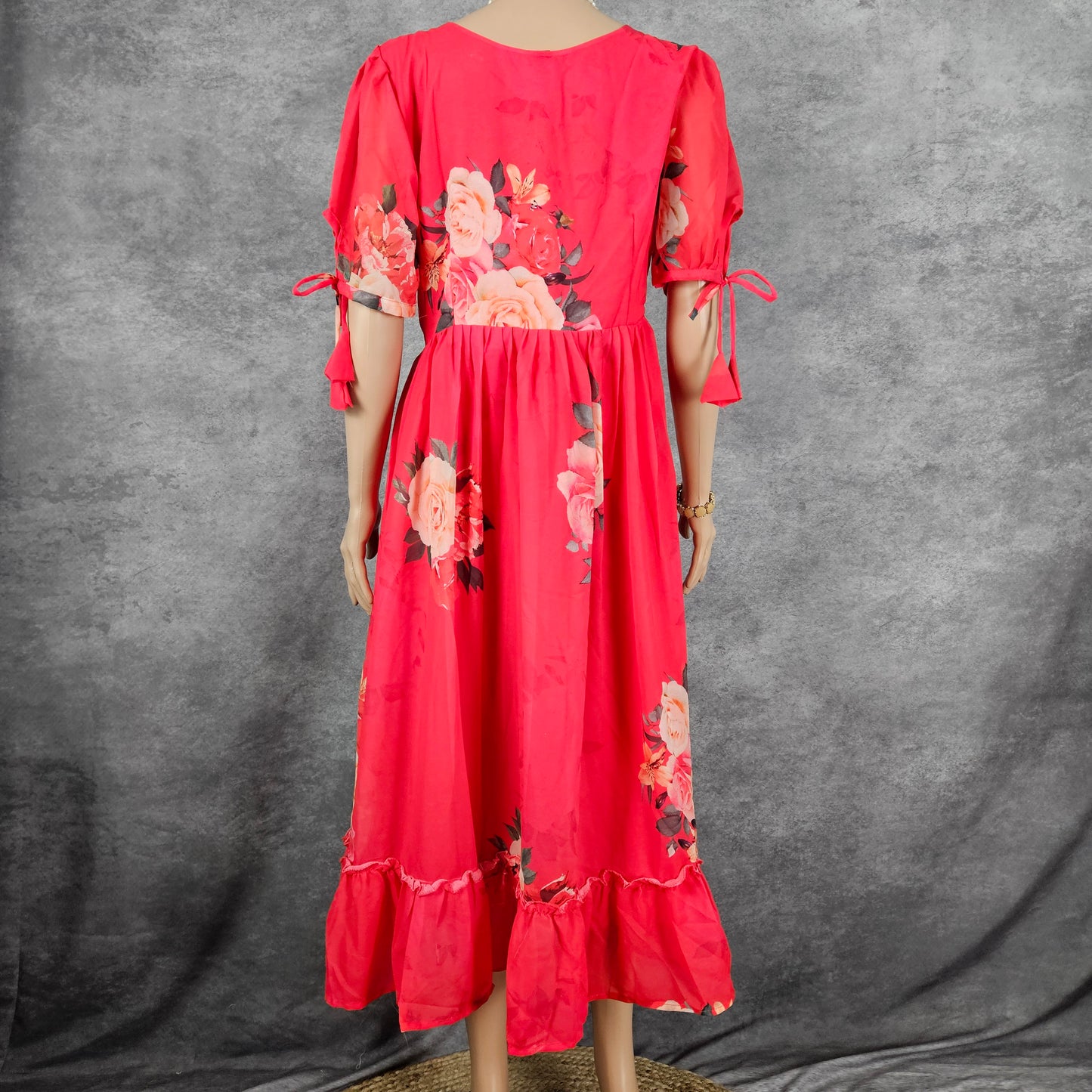 Blazer Rose Georgette Frock