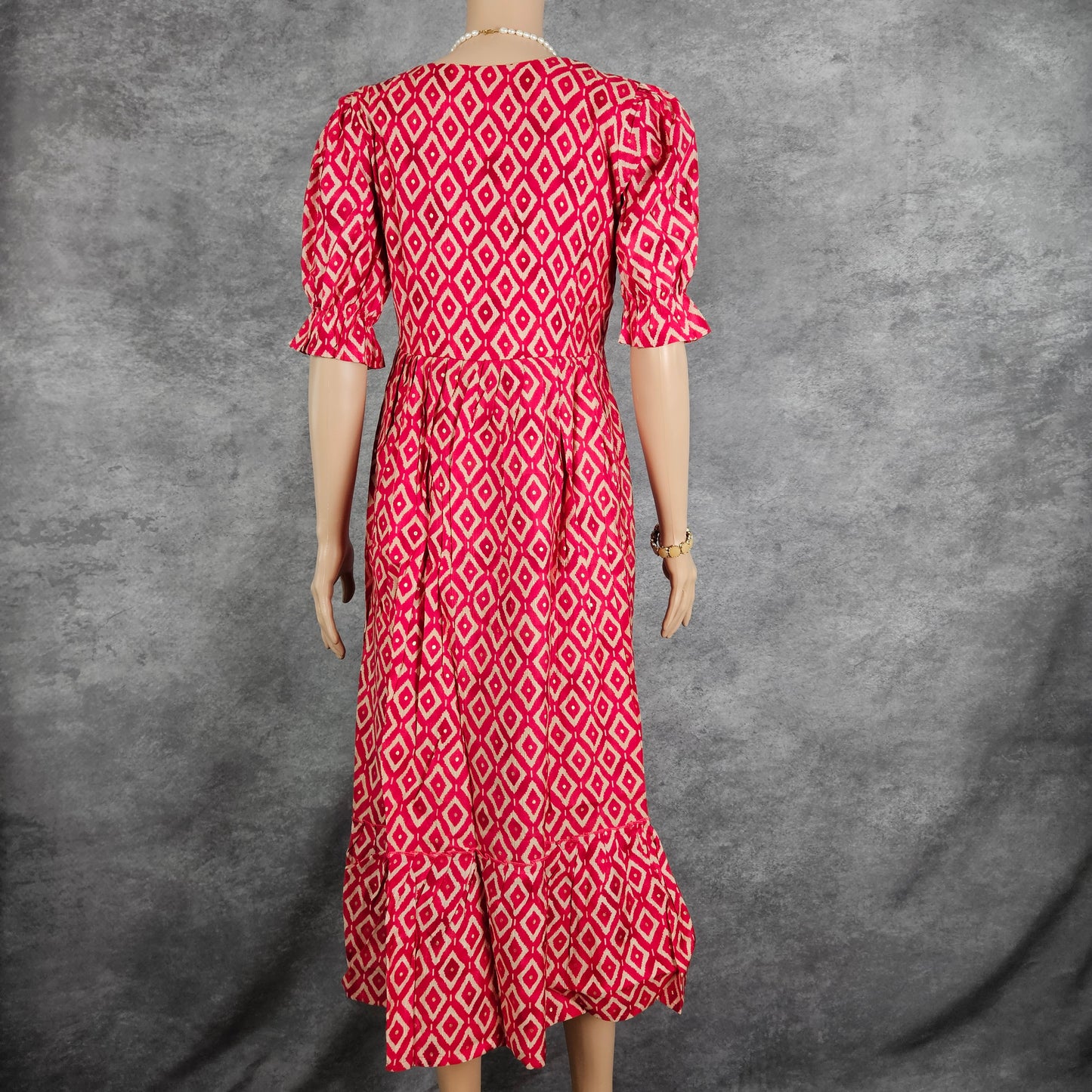 Pink Diamonds Vertican Frock