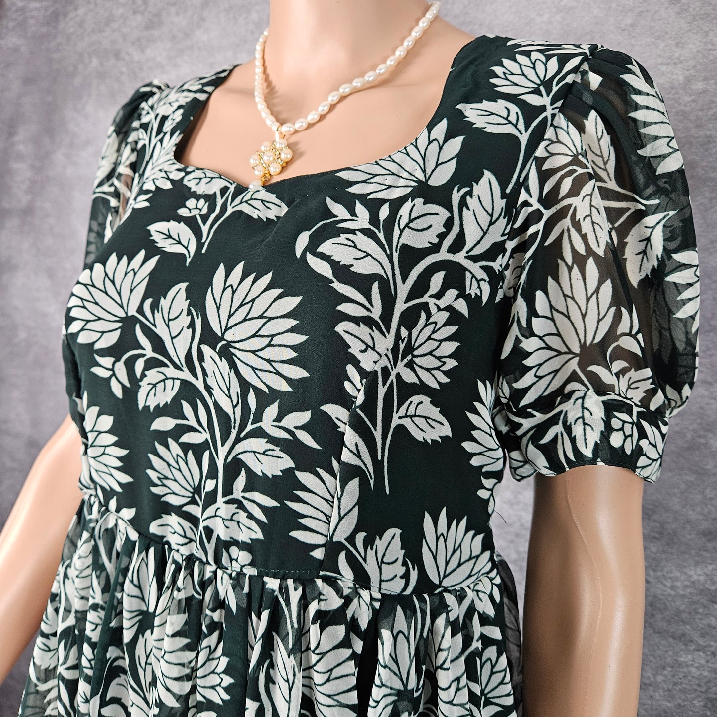 Mint Green Georgette Frock