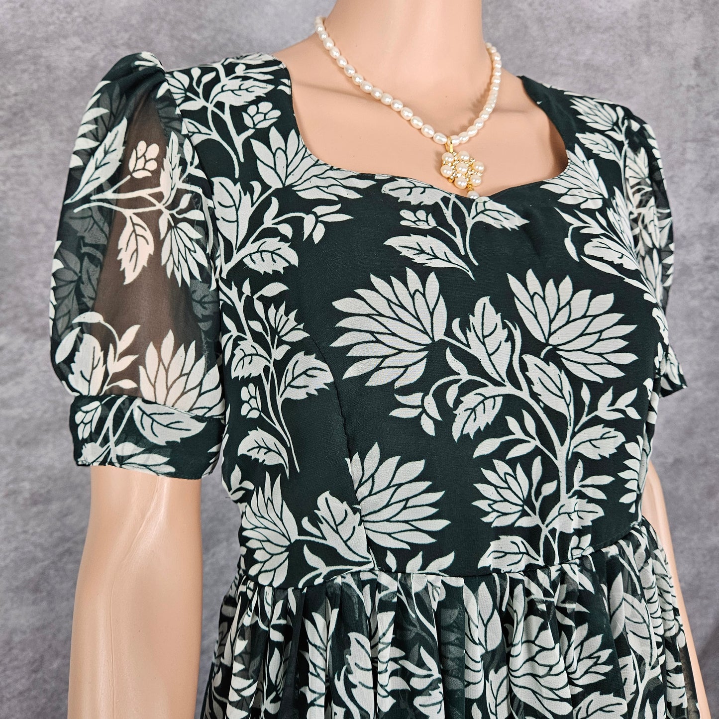 Mint Green Georgette Frock