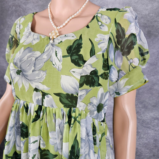 Light Green Georgette Frock