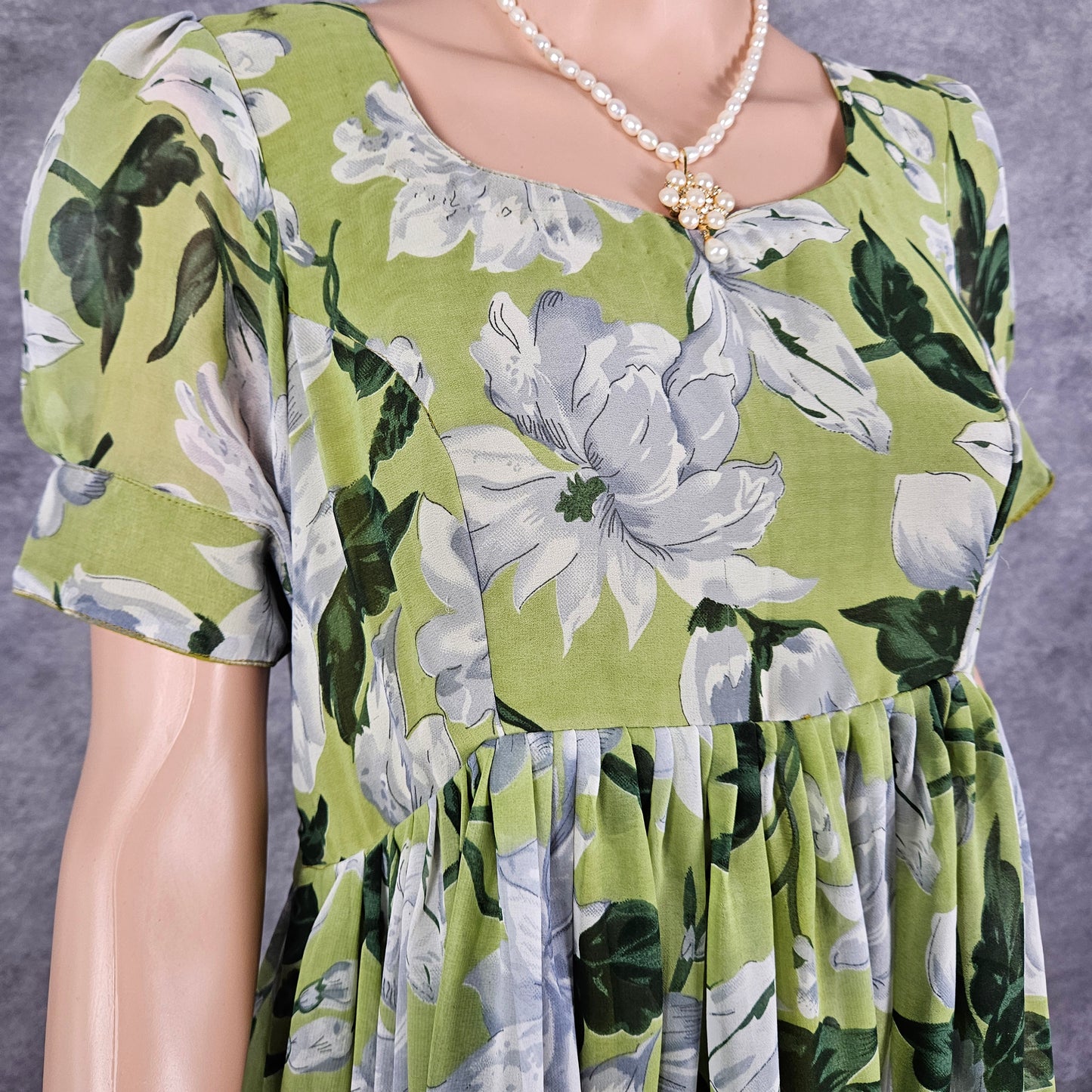Light Green Georgette Frock