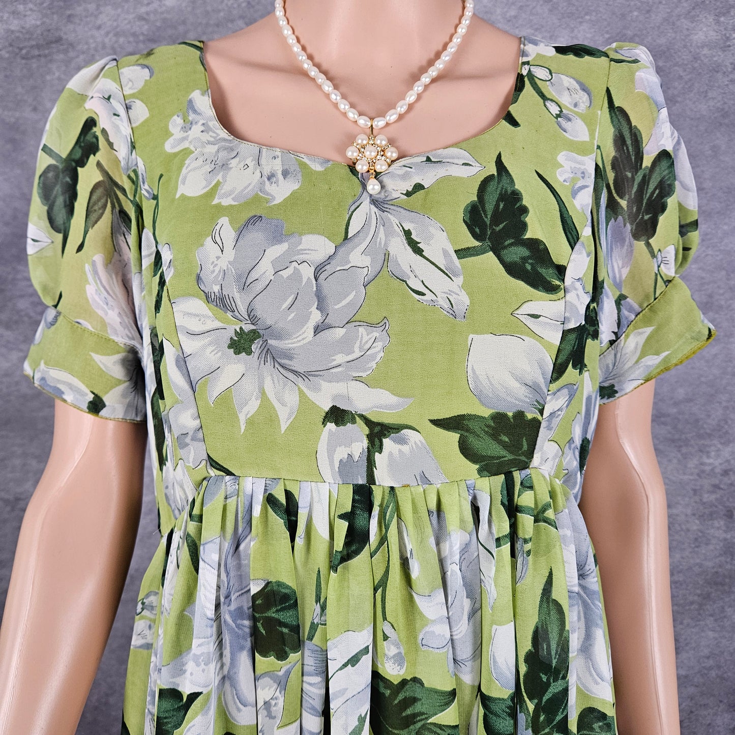 Light Green Georgette Frock